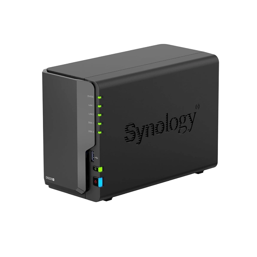 Synology NAS Diskstation DS225+ (0TB 2BAY) 2GB DDR4 Ram view 3